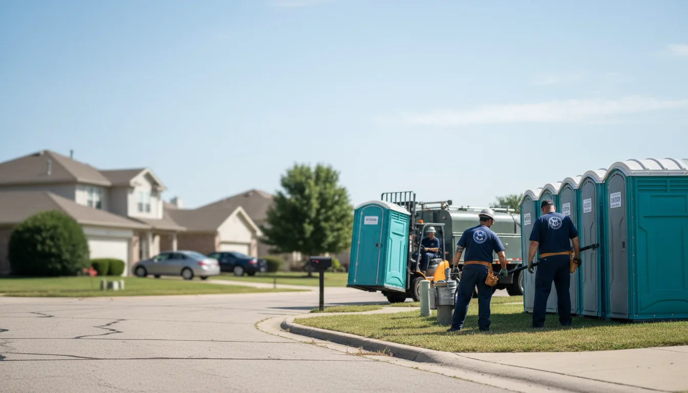 Porta Potty Rental in Neponset, IL near me